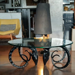 Vintage MCM or Hollywood Regency Ram's Head Coffee Table 3