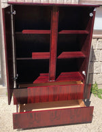 SUPER SALE***RESTORED MCM Rosewood Bedroom set: 2 dressers, platform bed Queen,  2 nightstands, Mint 5