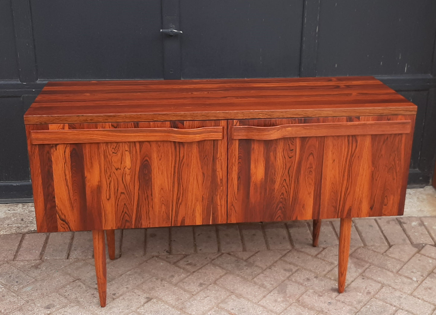 REFINISHED Swedish MCM Rosewood Credenza by Troeds 51" PERFECT