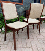 REFINISHED 8 Rosewood Danish Mid Century Modern Chairs by Kai Kristiansen, PERFECT 4