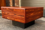 REFINISHED Mid Century Modern Rosewood Coffee / Accent Table, Perfect 4