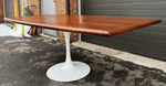 REFINISHED Mid Century Modern Rosewood Dining Table with Tulip Base 84