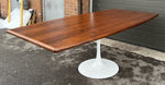 REFINISHED Mid Century Modern Rosewood Dining Table with Tulip Base 84