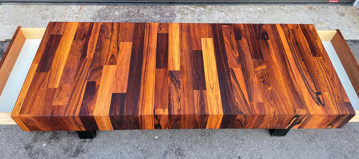 REFINISHED MCM Rosewood Coffee Table 60