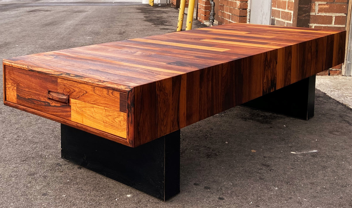 REFINISHED MCM Rosewood Coffee Table 60