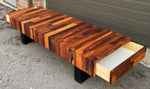 REFINISHED MCM Rosewood Coffee Table 60