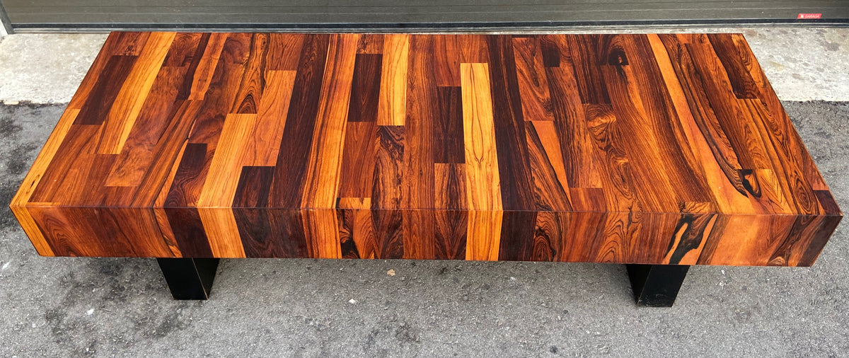 REFINISHED MCM Rosewood Coffee Table 60