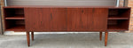 REFINISHED Danish Mid Century Modern Rosewood Credenza 86