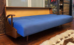 REFINISHED REUPHOLSTERED Mid Century Modern Folding Sofa - Bed 8