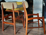 4 RESTORED MCM Solid Teak Chairs, ready for new upholstery, each $199 only - Mid Century Modern Toronto 6