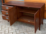 REFINISHED Mid Century Modern SOLID TEAK Buffet 54