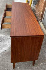 REFINISHED Mid Century Modern SOLID TEAK Buffet by Imperial 54