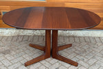 REFINISHED Mid Century Modern SOLID Teak Table by J.Kuypers 58