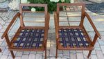 A pair of REFINISHED Mid Century Modern Lounge Chairs will get New Cushions 4