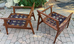 A pair of REFINISHED Mid Century Modern Lounge Chairs will get New Cushions 8