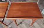 2 REFINISHED Mid Century Modern Teak Accent Tables 12