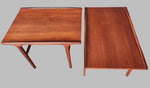 2 REFINISHED Mid Century Modern Teak Accent Tables 5
