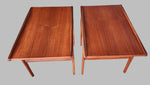2 REFINISHED Mid Century Modern Teak Accent Tables 6