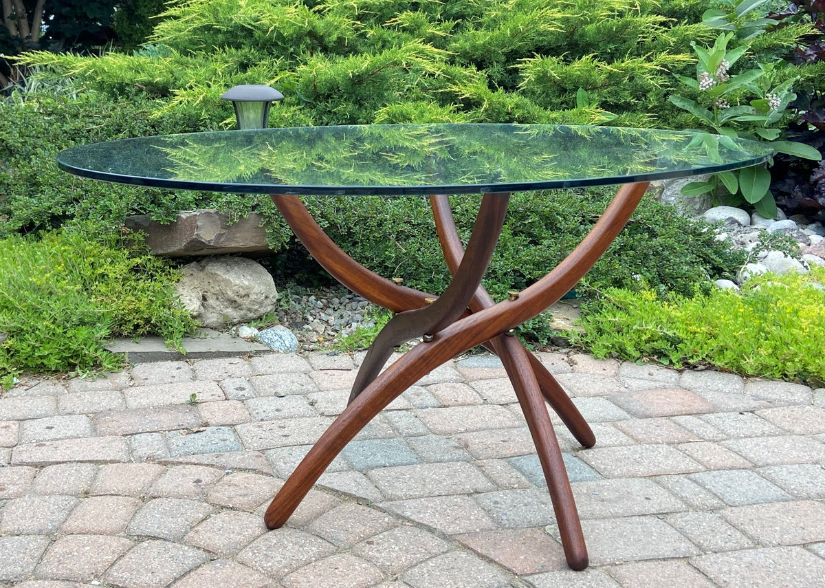 REFINISHED Mid Century Modern Teak Coffee Table by Forest Wilson, Perfect