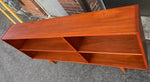 REFINISHED Mid Century Modern Teak Bookcase  65