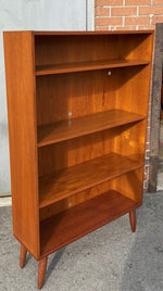 REFINISHED Mid Century Modern Teak Bookcase 5