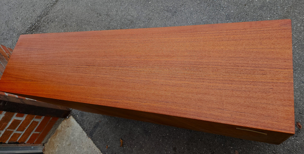 REFINISHED Mid Century Modern Teak Bookcase by Huber