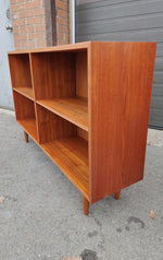 REFINISHED Mid Century Modern Teak Bookcase by Huber 7