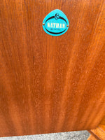 REFINISHED Mid Century Modern Teak Buffet Bar by Nathan 48
