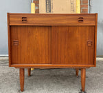 REFINISHED Mid Century Modern Teak Buffet 34.75