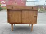REFINISHED Mid Century Modern Teak Buffet 34.75