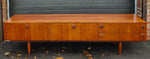 REFINISHED Danish Mid Century Modern Teak Console 94