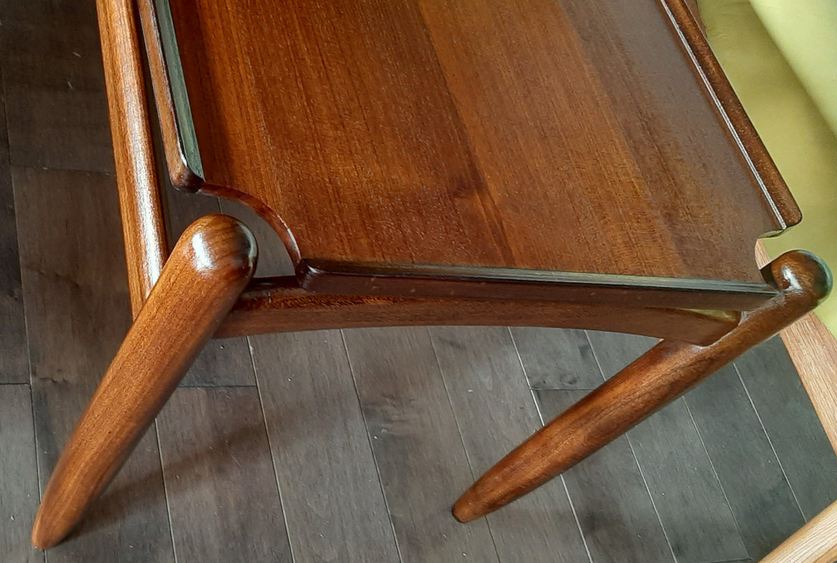 REFINISHED MCM Teak Coffee Table 49