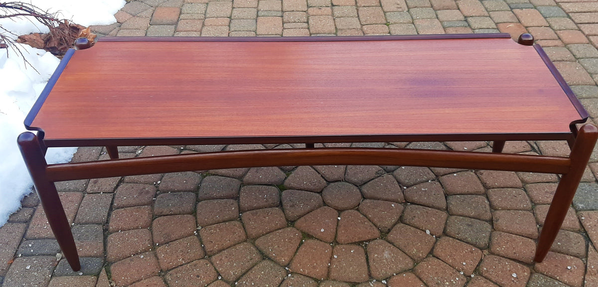 REFINISHED MCM Teak Coffee Table 49