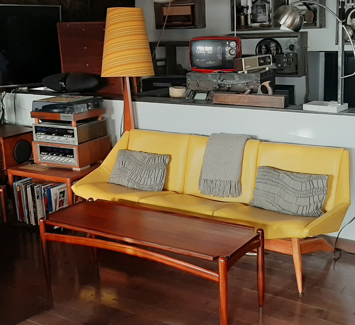 REFINISHED MCM Teak Coffee Table 49