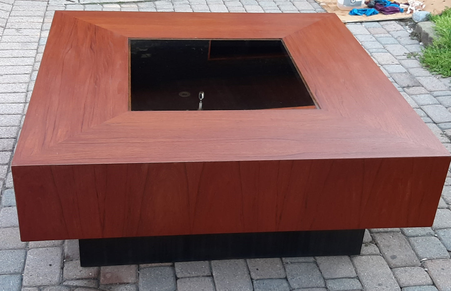 REFINISHED Giant MCM Teak Coffee Table, PERFECT