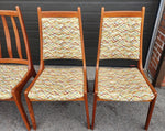 6 Mid Century Modern Teak Dining Chairs Nordic 10