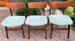 6 REFINISHED Mid Century Modern Teak Chairs by Punch Design 3