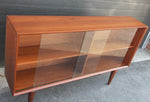 REFINISHED MCM Teak Display Bookcase 5 ft PERFECT 3