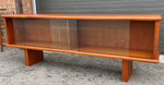 REFINISHED Mid Century Modern Teak Bookcase by Huber, 73.5