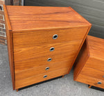RESTORED Mid Century Modern Teak Dresser and Tallboy 6
