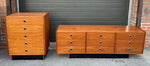 RESTORED Mid Century Modern Teak Dresser and Tallboy 8
