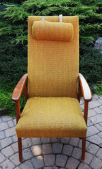 Mid-Century Modern Lounge Chair by Johanson will be REUPHOLSTERED REFINISHED (2 available) 4