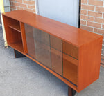 REFINISHED MCM  Teak Console 60