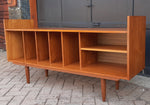 REFINISHED MCM Media Console, Perfect 8