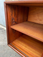 REFINISHED Danish Mid Century Modern Teak Sideboard 8 ft, Perfect 10