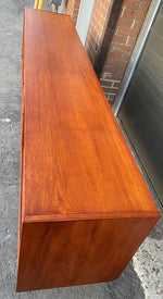 REFINISHED MCM Teak Sideboard GIGANT by Nils Jonnson for TROEDS 87
