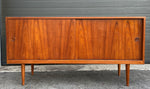 REFINISHED Danish Mid Century Modern Teak Sideboard 57