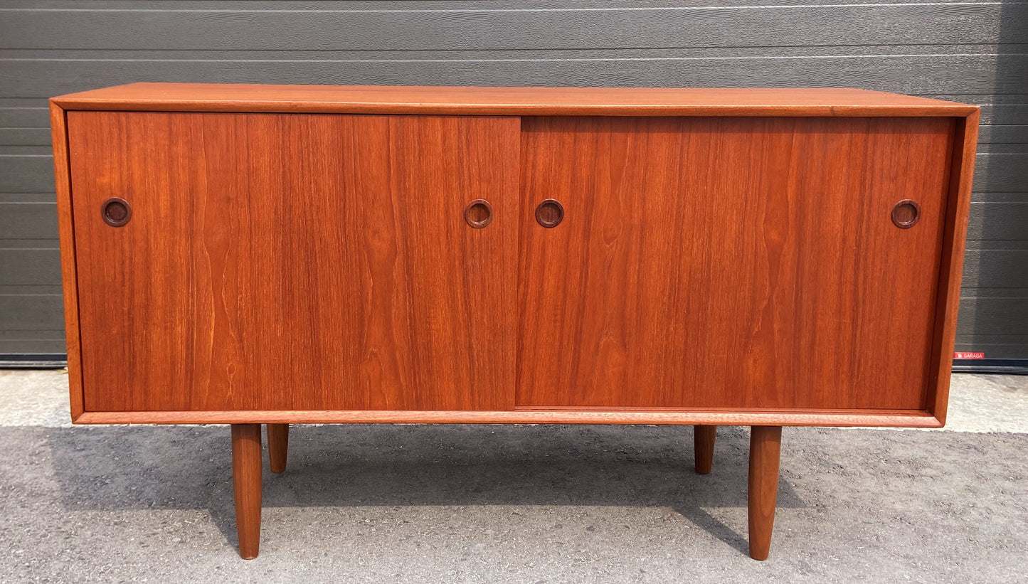 REFINISHE MCM Teak Sideboard by Punch 54", Perfect