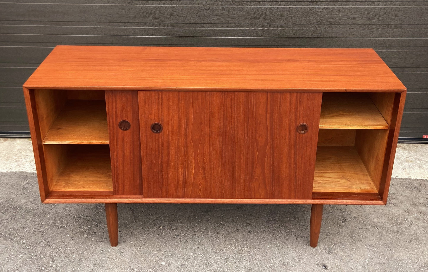 REFINISHE MCM Teak Sideboard by Punch 54", Perfect