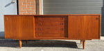 REFINISHED MCM Teak Sideboard Credenza 77